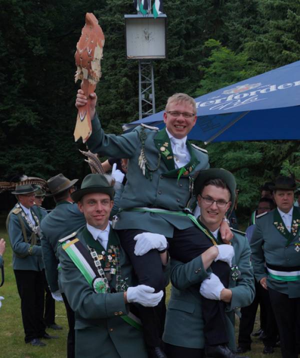 Thomas Sievers ist Schützenkönig