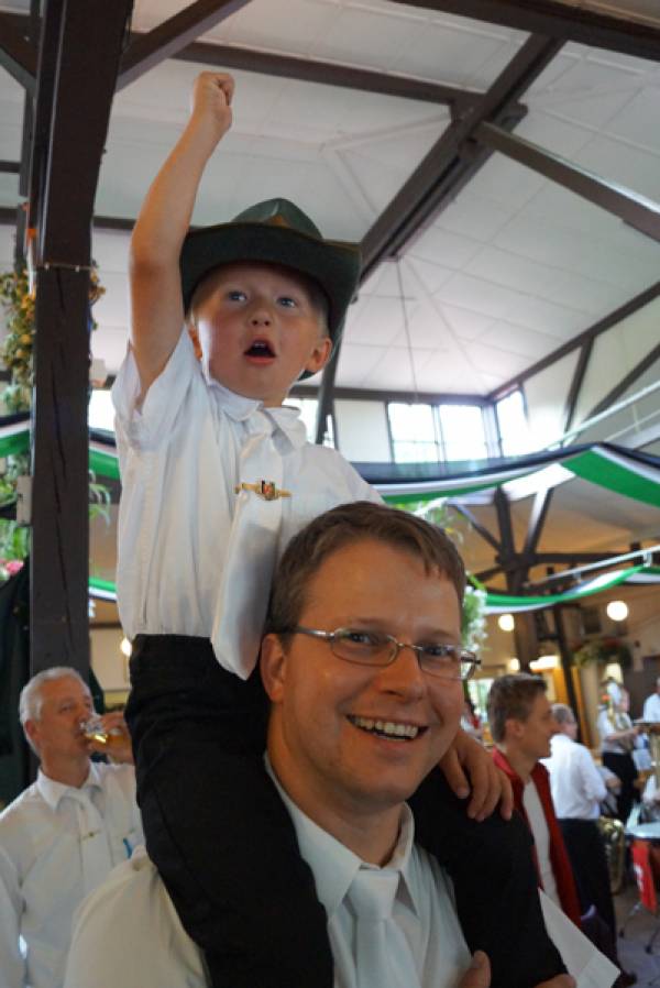 Schützen feiern Familienfest